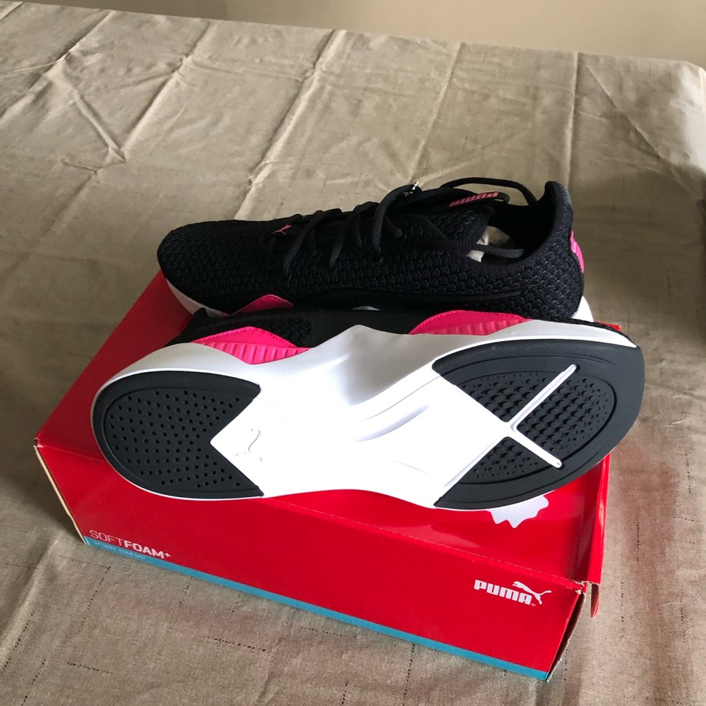 PUMA Black & Pink Incite FS Training Sneakers Size 9.5 Women’s Sneakers NEW - Picture 6 of 7